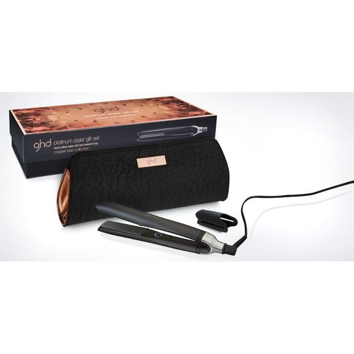 Plancha Ghd Platinum Negra Copper Luxe GHD