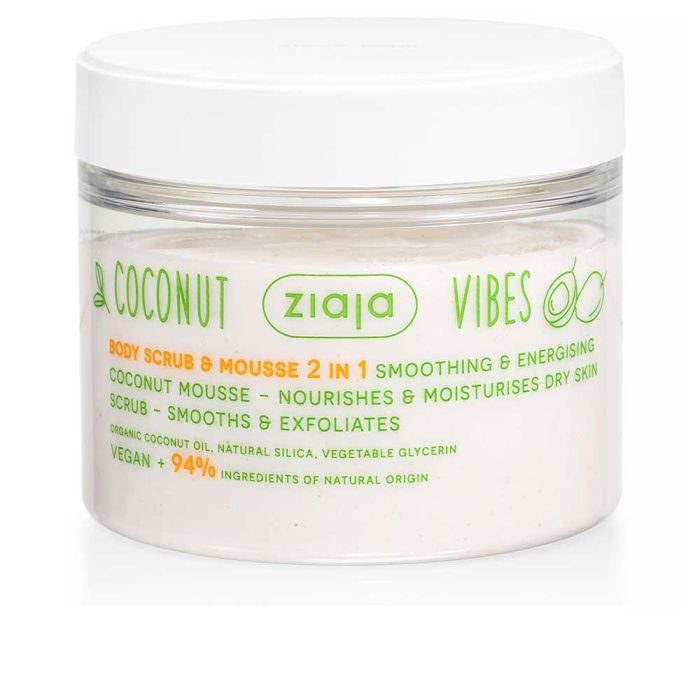 Exfoliante Corporal Ziaja Coconut & Orange Vibes 270 ml Mousse