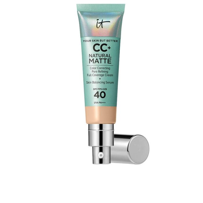 Cc+ natural matte base de maquillaje en crema SPF40 #light 32 ml