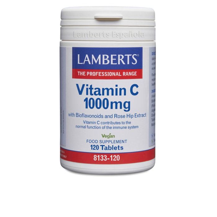 Vitamina C 1000mg con bioflavonoides 120 cápsulas