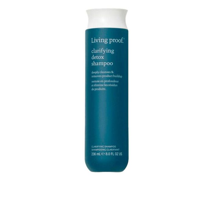 Living Proof Clarifying Detox Champú Purificante Limpieza Profunda Sin Sulfatos Ni Parabenos Para Todo Tipo de Cabello 236 ml