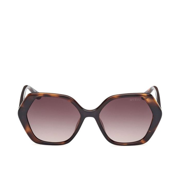 Guess GU8292 52F Gafas de Sol Mujer Cuadradas Montura Habana Oscuro Cristales Marrón Degradado 52mm Guess GU8292 52F Gafas de Sol Mujer Cuadradas Montura Habana Oscuro Cristales Marrón Degradado 52mm