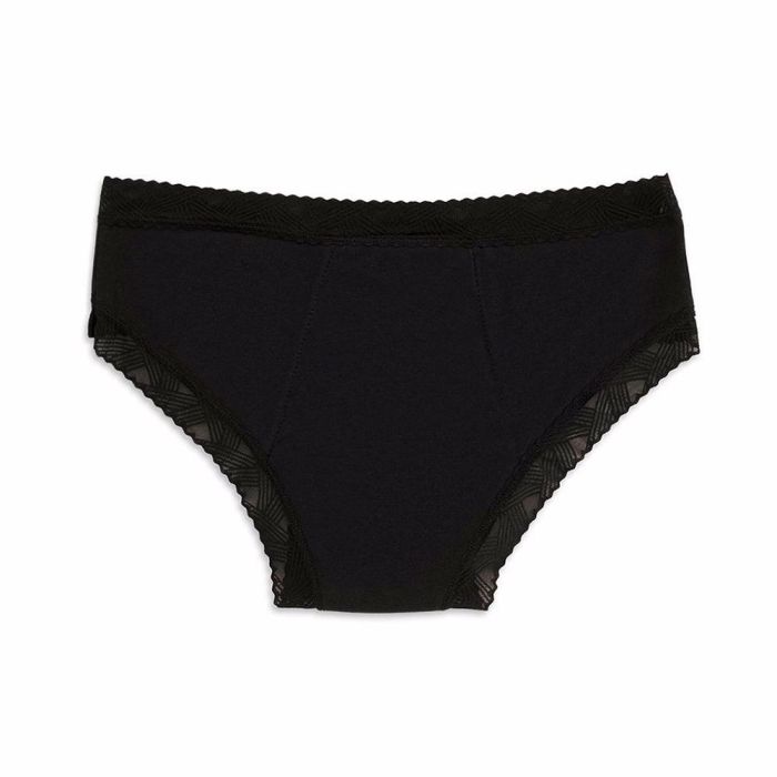 Kiwitas doble blonda braguitas menstruales negro 1