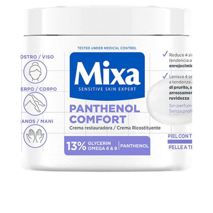 Crema Corporal Reparadora Mixa PANTHENOL COMFORT 400 ml