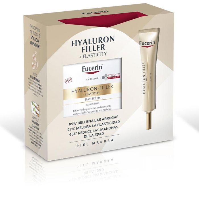 Eucerin Hyaluron Filler + Elasticity Día Spf30 Estuche