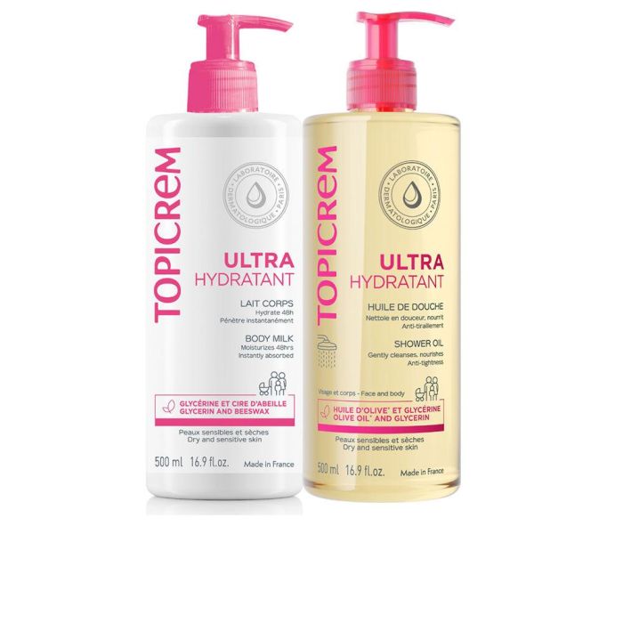 Uh leche ultra hidratante + aceite de ducha estuche 2 pz