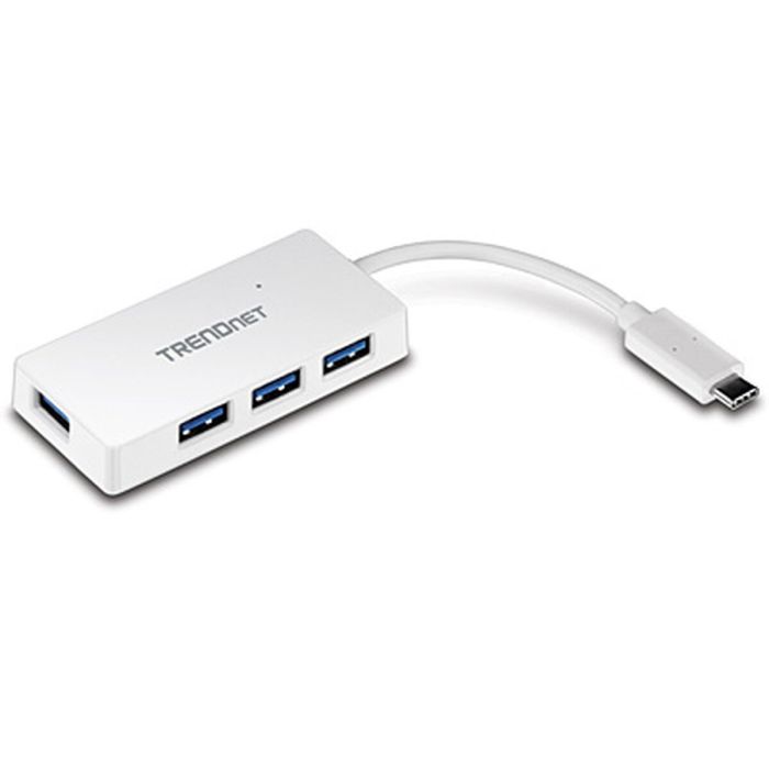 Hub USB Trendnet TUC-H4E Blanco 4