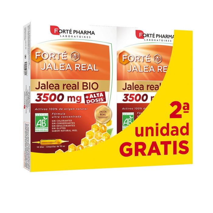 Forté jalea real bio 3500 mg ampollas pack 20 x 15 ml