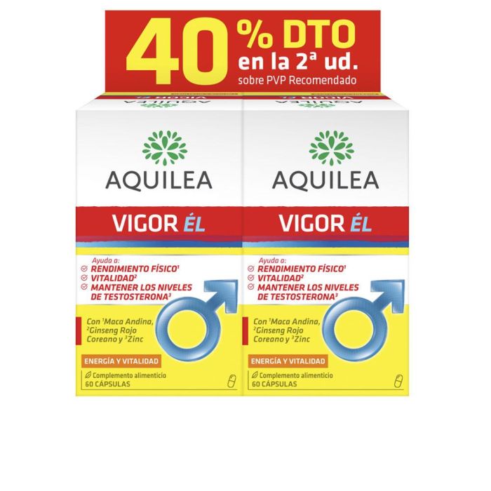 Vigor él cápsulas pack 2 x 60 cápsulas