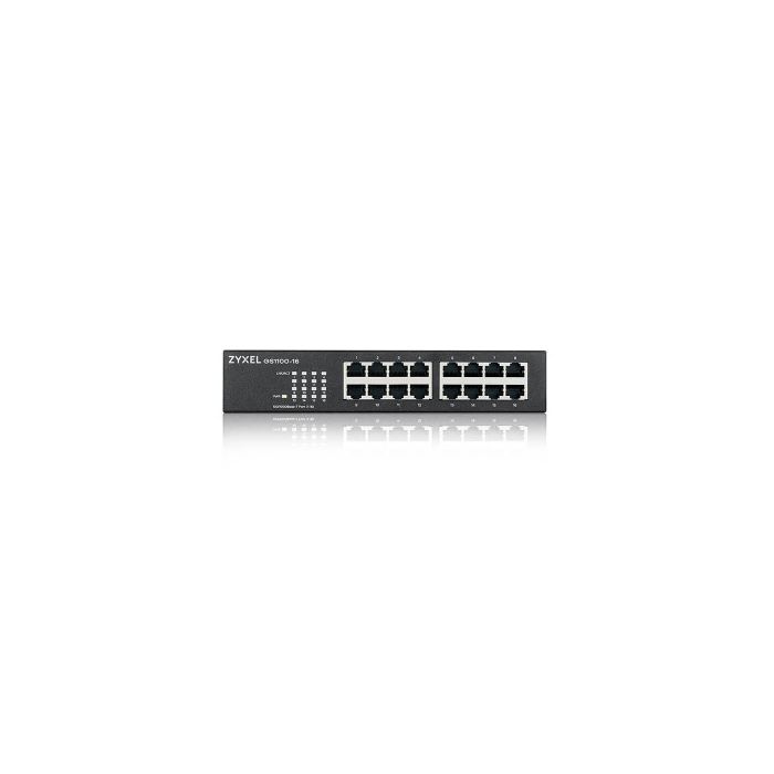 Zyxel GS1100-16 No administrado Gigabit Ethernet (10/100/1000) 2