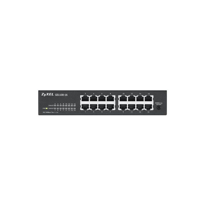 Zyxel GS1100-16 No administrado Gigabit Ethernet (10/100/1000) 4