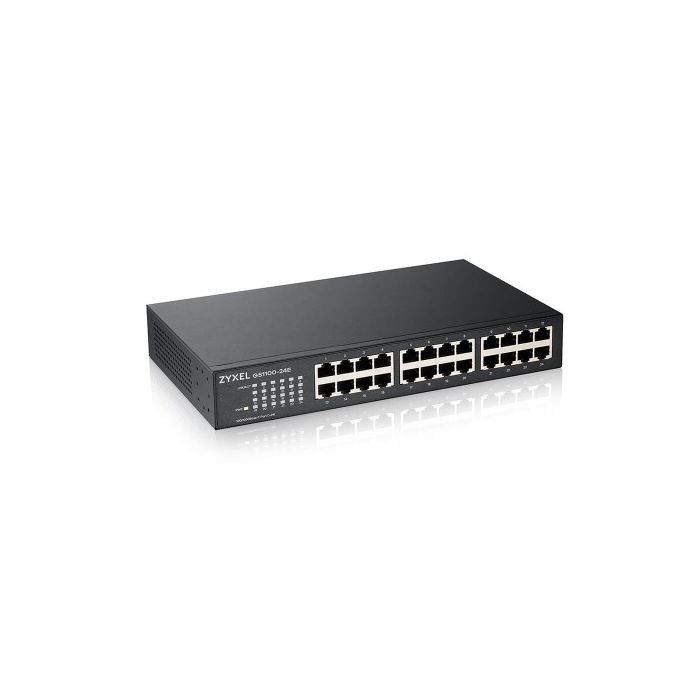 Zyxel GS1100-24E No administrado Gigabit Ethernet (10/100/1000) Negro 1