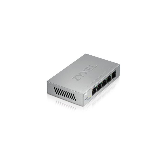 Zyxel GS1200-5 Gestionado Gigabit Ethernet (10/100/1000) Plata 1