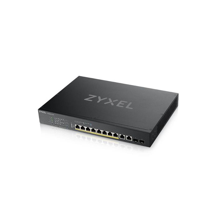 Zyxel XS1930-12HP-ZZ0101F switch Gestionado L3 10G Ethernet (100/1000/10000) Energía sobre Ethernet (PoE) Negro 3