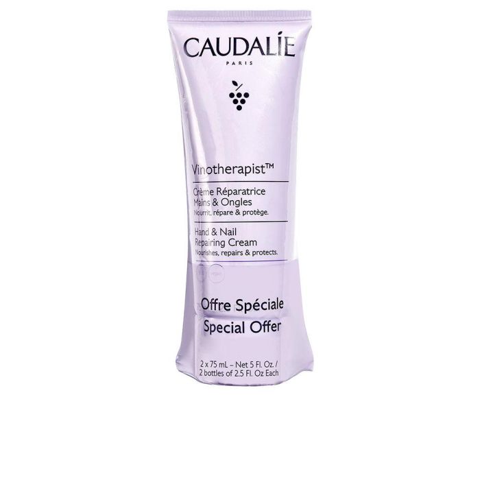 Caudalie Vinotherapist Crema de Manos y Uñas Nutritiva Duplo 2x75ml