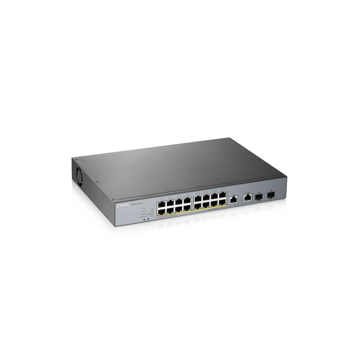 Zyxel GS1350-18HP-EU0101F switch Gestionado L2 Gigabit Ethernet (10/100/1000) Energía sobre Ethernet (PoE) Gris