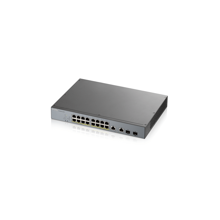 Zyxel GS1350-18HP-EU0101F switch Gestionado L2 Gigabit Ethernet (10/100/1000) Energía sobre Ethernet (PoE) Gris 2