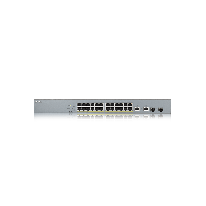 Zyxel GS1350-26HP-EU0101F switch Gestionado L2 Gigabit Ethernet (10/100/1000) Energía sobre Ethernet (PoE) Gris 3