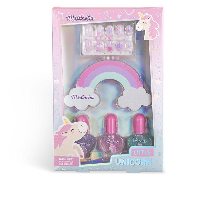 Little unicorn uñas estuche 15 pz