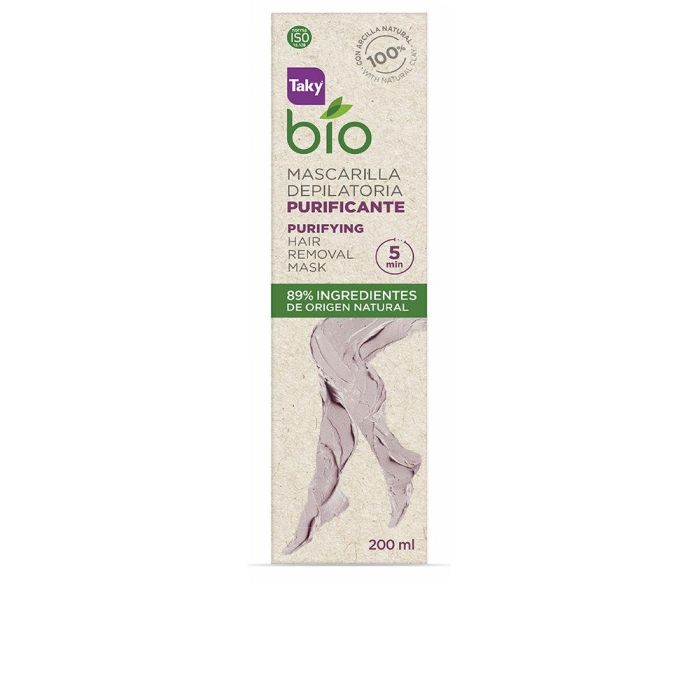 Taky Bio Natural Purificante Mascarilla Depilatoria