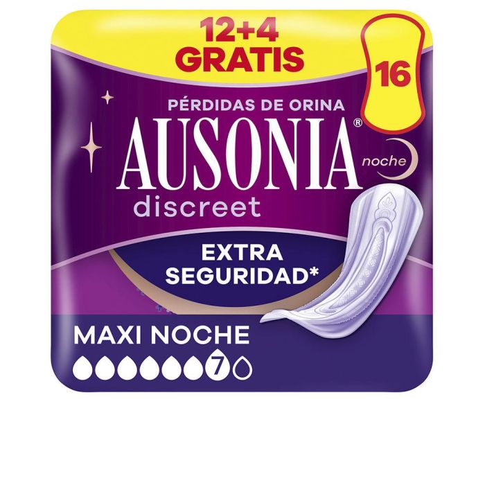 Ausonia Discreet Compresas Incontinencia Maxi Noche