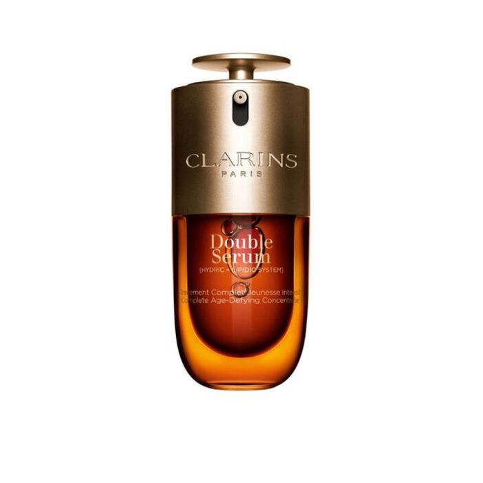 Clarins DOUBLE SERUM - Tratamiento Facial Antiarrugas y Antiedad, Reafirmante y Antioxidante, 30 ml Clarins DOUBLE SERUM - Tratamiento Facial Antiarrugas y Antiedad, Reafirmante y Antioxidante, 30 ml