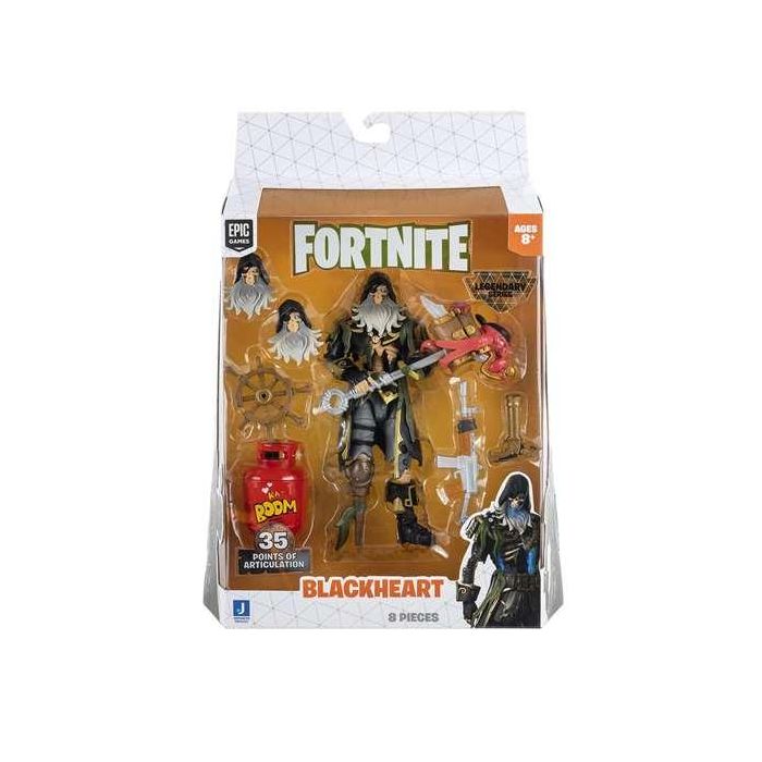 Figura Fortnite Blackheart Skeleton articulada con accesorios serie Legendary 15 cm 8