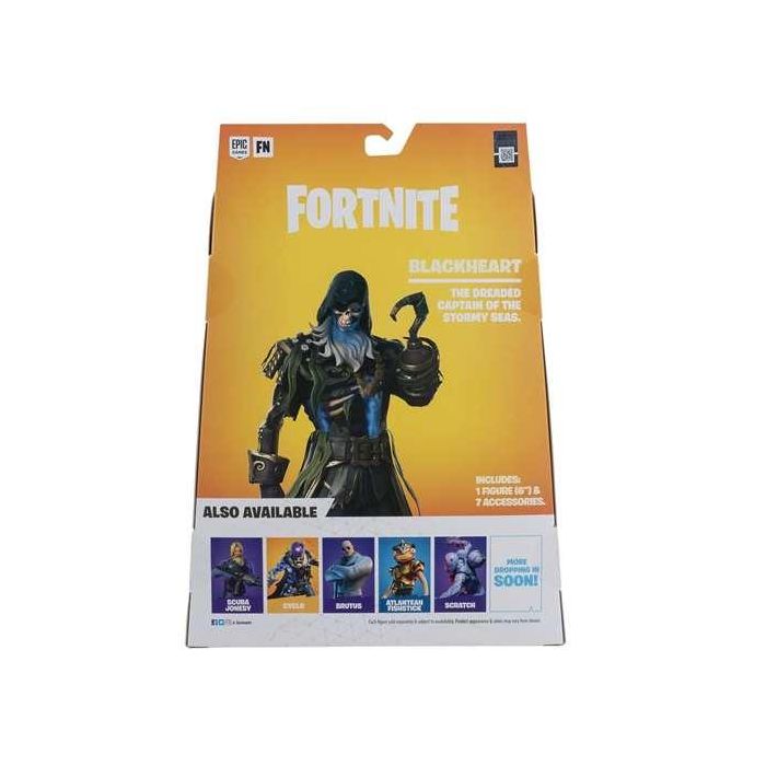 Figura Fortnite Blackheart Skeleton articulada con accesorios serie Legendary 15 cm 9