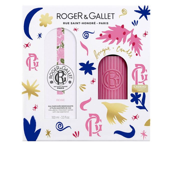 Roger & Gallet Rose Agua Perfumada Bienestar Estuche 2 Pz