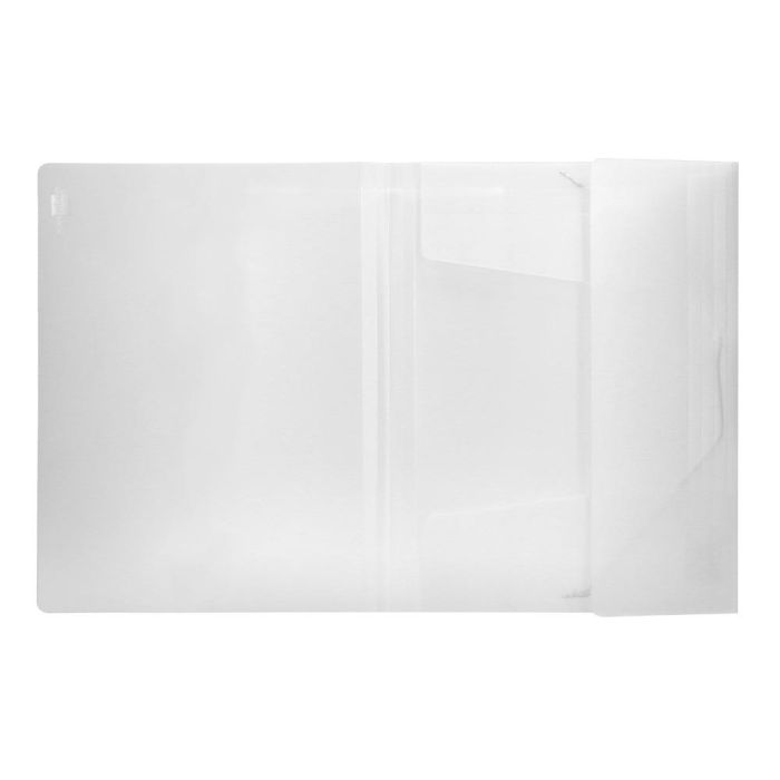 Carpeta Liderpapel Gomas Solapas 34964 Polipropileno Din A4 Transparente Translucido 4