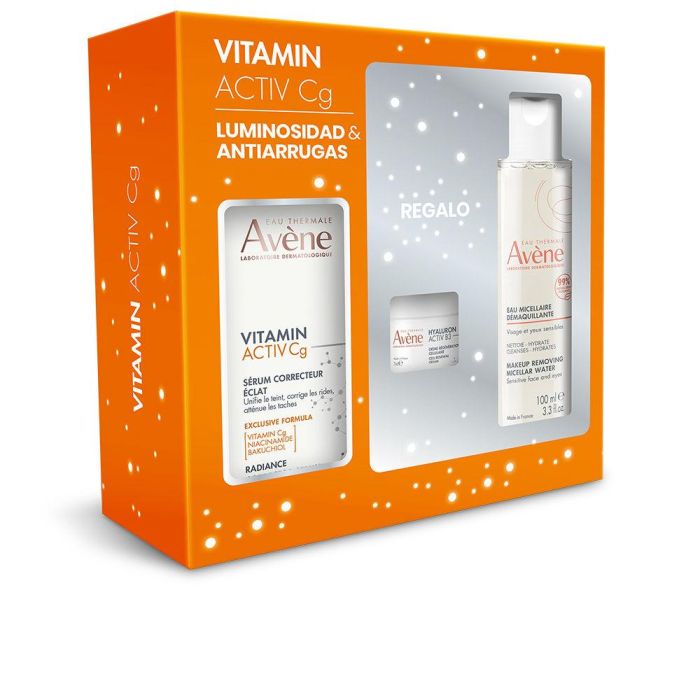 Avene Vitamin Activ Cg Sérum + Micelar + Crema Estuche 3 Pz