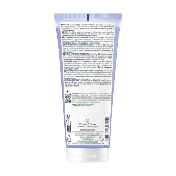 Al aciano bio crema limpiadora 200 ml 1