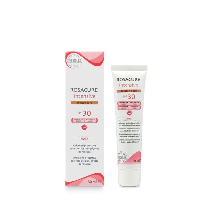 Rosacure Intensive cremcolor emulsión de día con color SPF30 #brown 30 ml 1