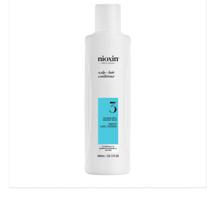 Nioxin Sistema 3 - Acondicionador - Cabello Teñido Y Dañado Con Debilitamiento Leve 300 mL Nioxin Sistema 3 - Acondicionador - Cabello Teñido Y Dañado Con Debilitamiento Leve 300 mL