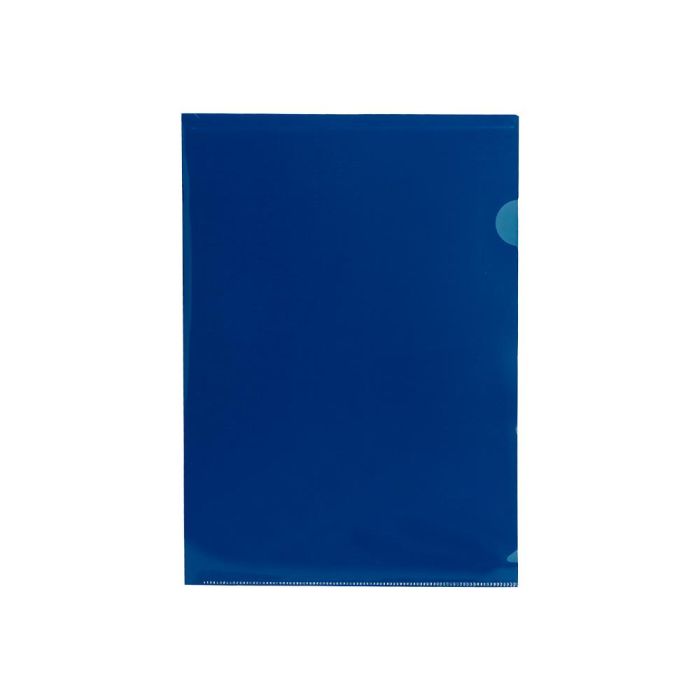 Carpeta Liderpapel Dossier Uñero 44002 Polipropileno Din A4 Azul 20 Hojas 10 unidades 1