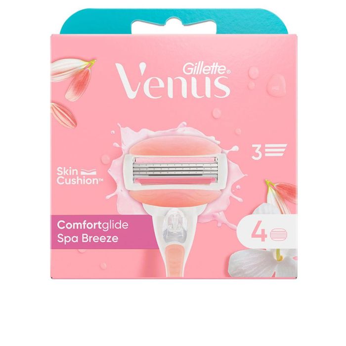 Gillette Venus Spa Breeze Cargador 4 Recambios