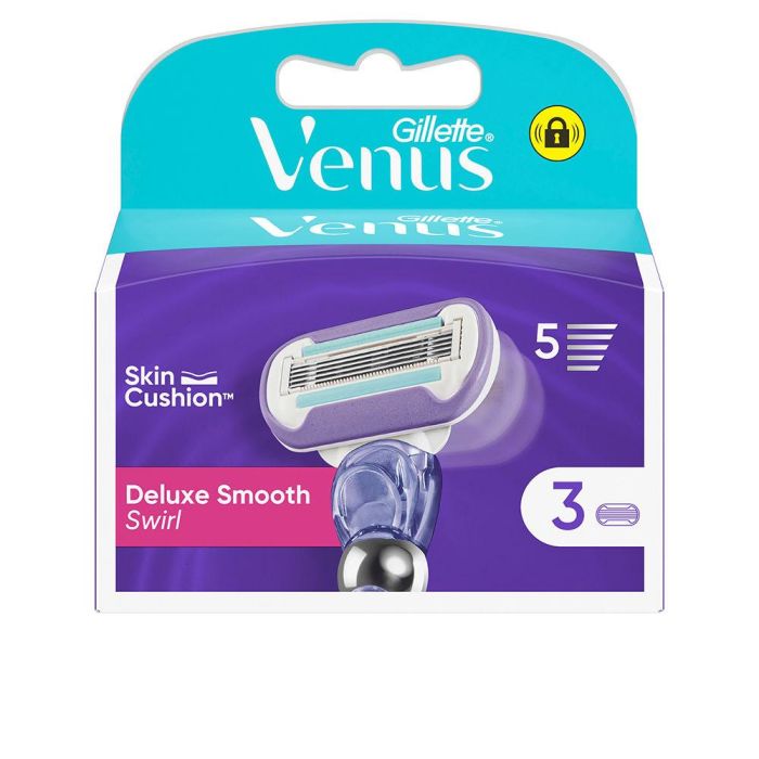 Gillette Venus Swirl Smooth Cargador 3 Recambios