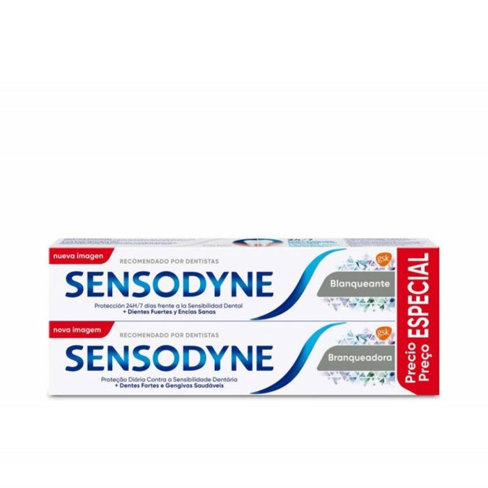 Sensodyne Blanqueante Crema Dental Pack 2 X 75 mL