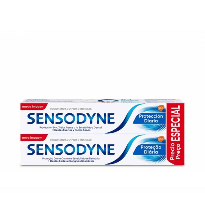 Sensodyne Protección Diaria Crema Dental Pack 2 X 75 mL