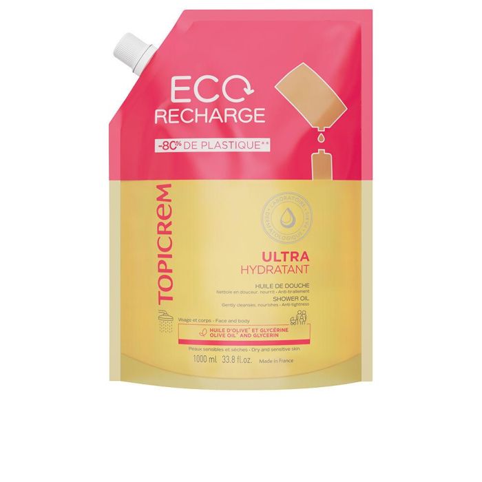 Topicrem Uh Aceite De Ducha Recarga 1000 mL