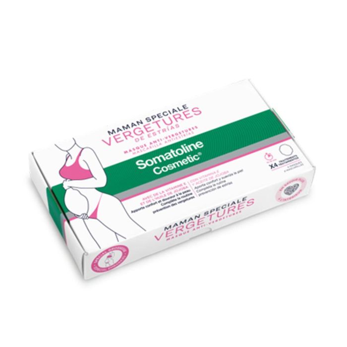 Somatoline Cosmetic Antiestrías Mascarilla Embarazo 4 Unidades