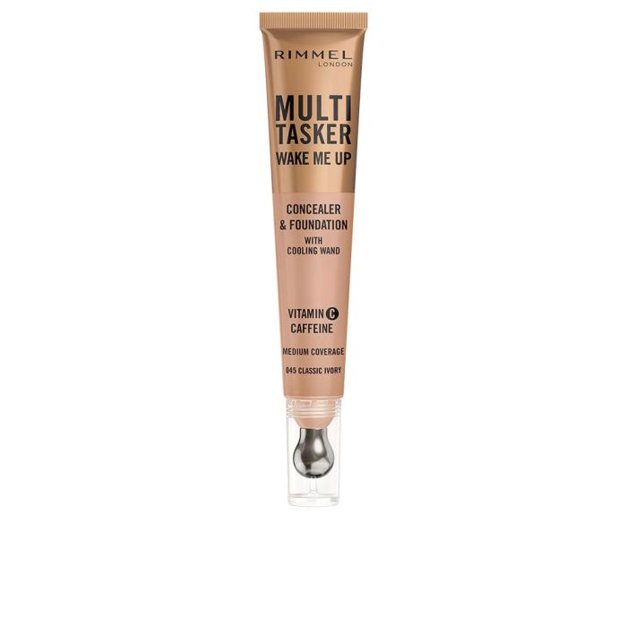 Rimmel London Multitasker Wake Me Up Corrector Y Base De Maquillaje #Classic Ivory 20 mL Rimmel London Multitasker Wake Me Up Corrector Y Base De Maquillaje #Classic Ivory 20 mL