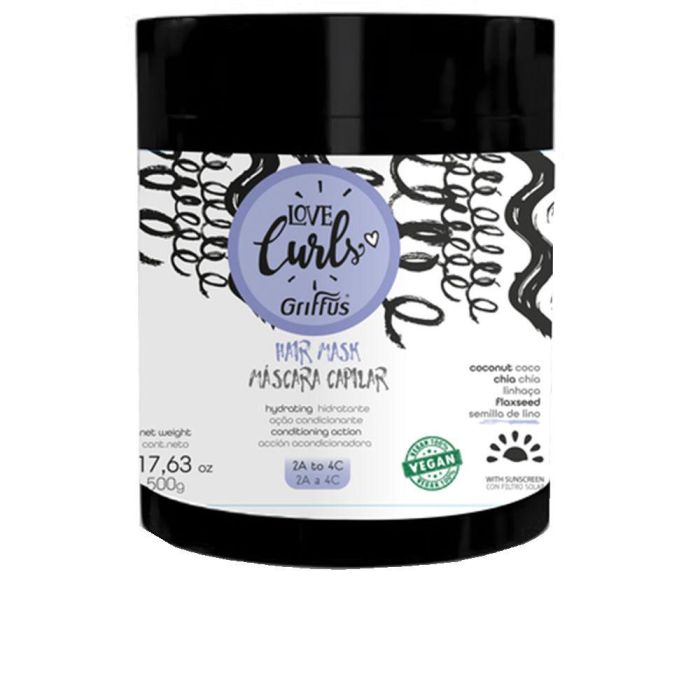 Griffus Love Curls Mascara Capilar 2A-4C 500 gr