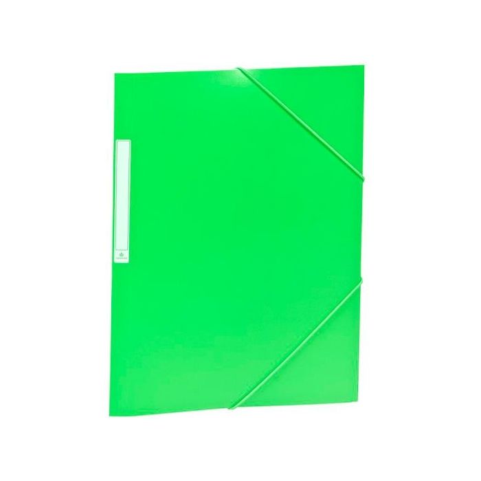 Carchivo Carpeta 3 solapas folio c/gomas pp opaco verde