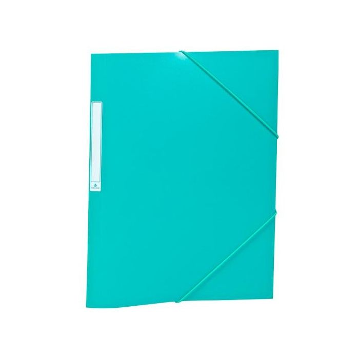 Carchivo Carpeta 3 Solapas Folio C-Gomas Pp Opaco Verde Oscuro