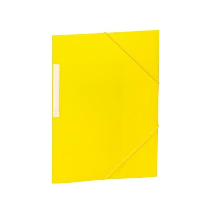 Carchivo Carpeta 3 solapas folio c/gomas pp opaco amarillo