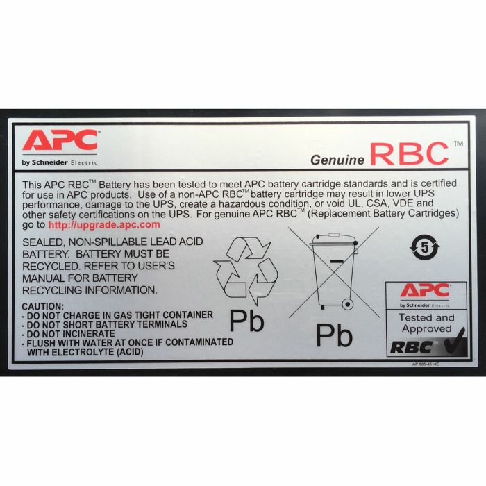 Batería para SAI APC RBC6 Recambio 1