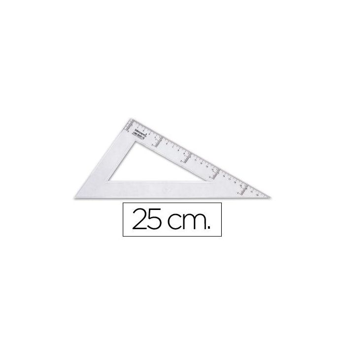 Cartabon Liderpapel 25 cm Plastico Cristal 20 unidades