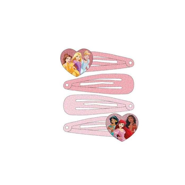 Accesorios Pelo Clips 4 Piezas Princess 6.5 X 12.5 X 0.1 Cm 1