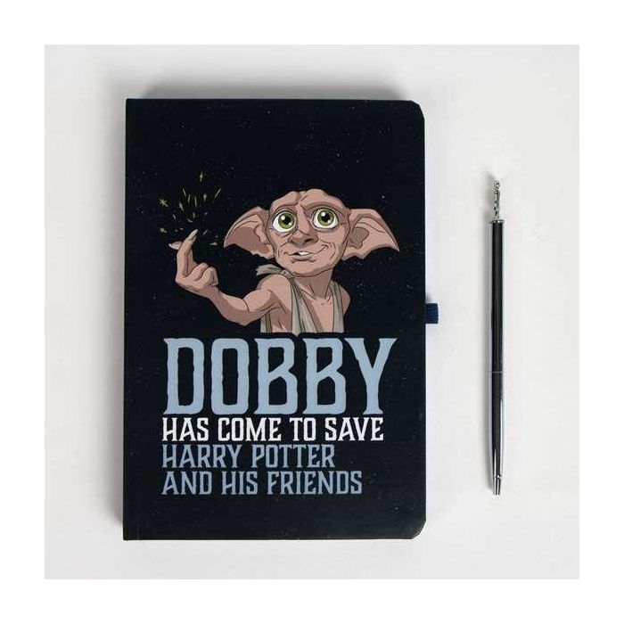 Set De Papelería Calcetín Harry Potter Dobby 25.5 X 22.0 X 2.5 Cm 2